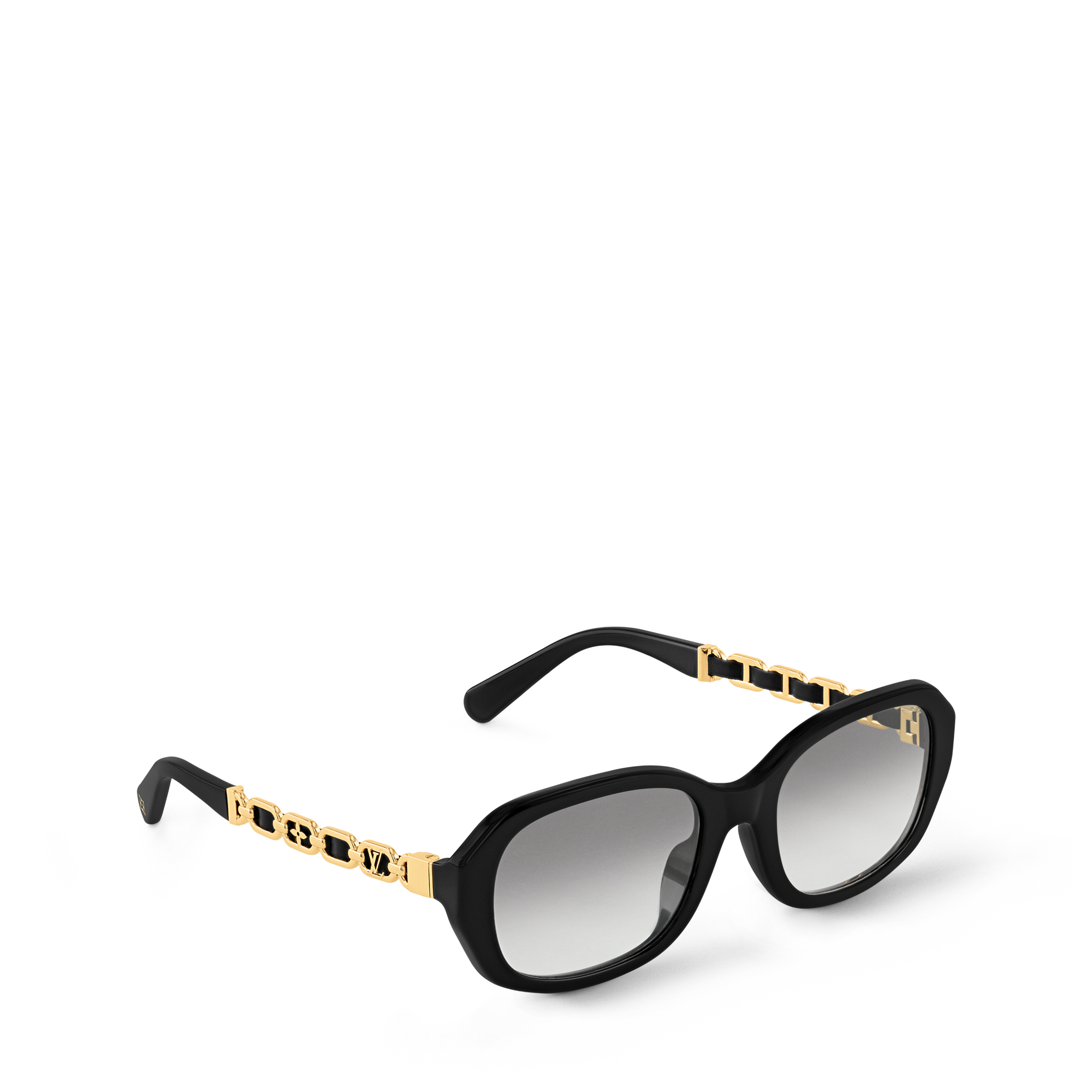 My LV Chain Braided Maxi Square Sunglasses S00 - Accessories
